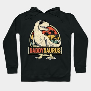 Dadasaurus Father's Day T-Rex Dinosaur Hoodie